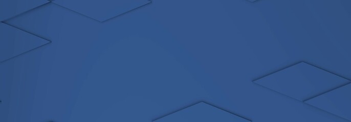 Abstract modern classic blue rhomus background, 3d rendering
