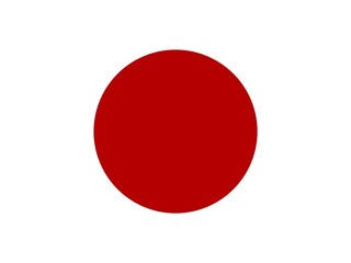 Official national flag of Japan