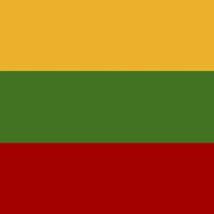 Official national flag of Lithuania