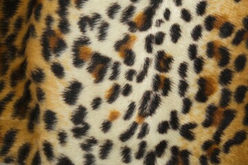 Leopard skin, fake fur, imitation