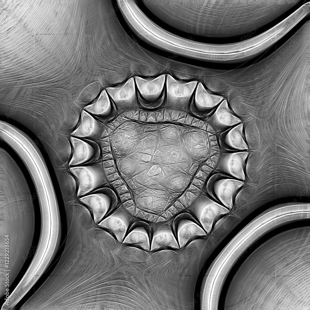 Poster fractal object