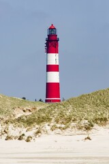 Lighthouse, Amrum, North Frisian Islands, Schleswig-Holstein, Germany, Europe