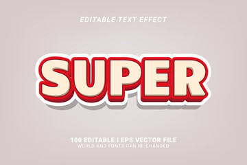 Super Editable Text Effect Graphic Design