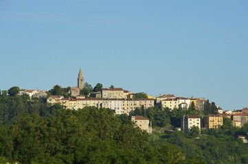 Fototapeta premium Townscape, Labin, Istria, Croatia, Europe
