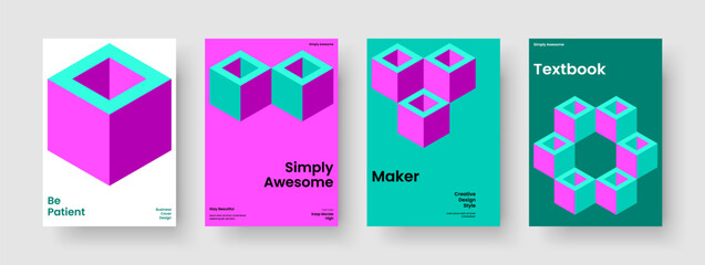 Geometric Brochure Design. Modern Report Layout. Isolated Book Cover Template. Poster. Background. Flyer. Banner. Business Presentation. Magazine. Leaflet. Portfolio. Notebook. Advertising. Journal