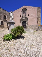 Monument of Beato Alberto, rock village of Erice, Province of Trapani, Sicily, Italy, Europe © Martin Moxter/imageBROKER