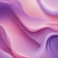 Abstract design featuring pink and purple gradients with smooth, layered curves and fluid shapes, AI generated
