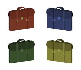 Work bag icon illustrated in vector on white background