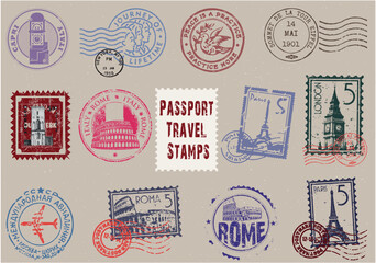 Passport travel Art & Illustration