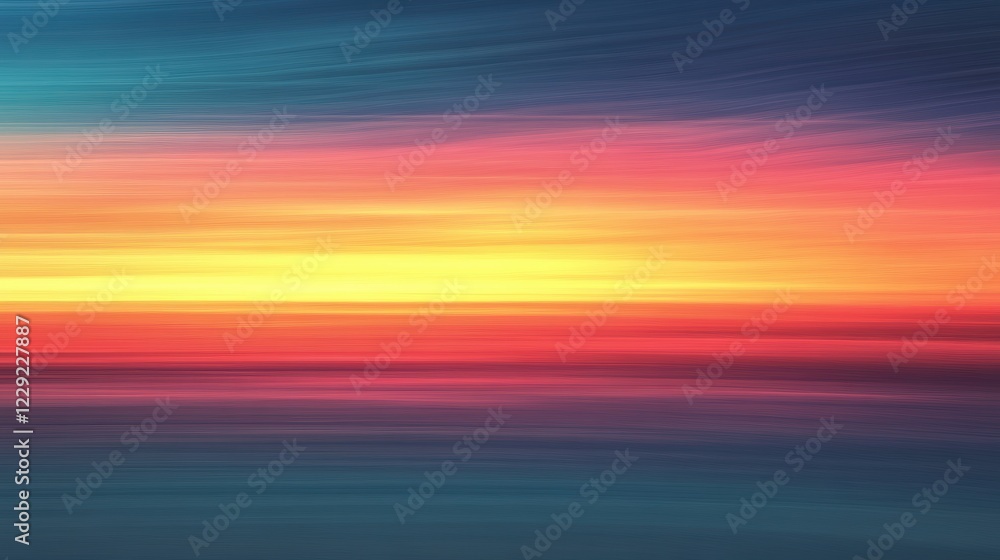 Poster abstract blurred gradient background showing vibrant colors creating motion effect