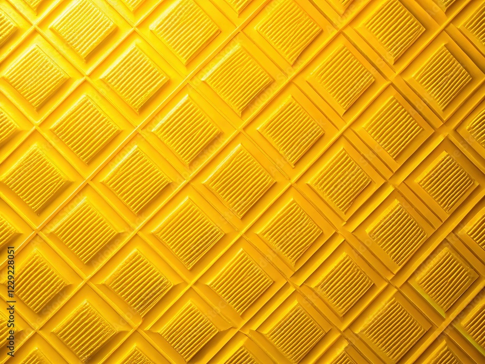 Poster abstract yellow plastic texture background - smooth pattern for design