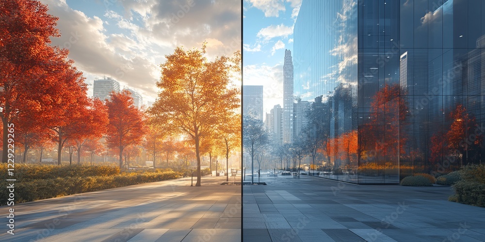 Poster dynamic hybrid workspaces in urban digital transformation