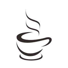 cafe icon with coffee