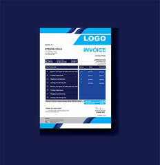 "Sleek and Modern Invoice Template – Perfect for Any Industry""Clean and Minimalist Invoice Design for Professional Use"
