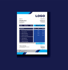 "Sleek and Modern Invoice Template – Perfect for Any Industry""Clean and Minimalist Invoice Design for Professional Use"