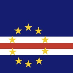 Official national flag of Cabo Verde