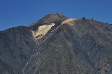 Peak of Pico del Teide, Teide National Park, Tenerife, Canary Islands, Spain, Europe