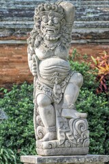 Sculpture, Pura Taman Ayun Temple, Mengwi, Bali, Indonesia, Asia