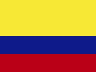 Official national flag of Colombia