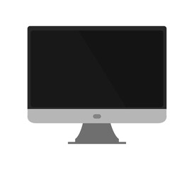 Computer icon illustrated in vector on white background