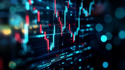 Fototapeta premium Understanding Financial Market Trends