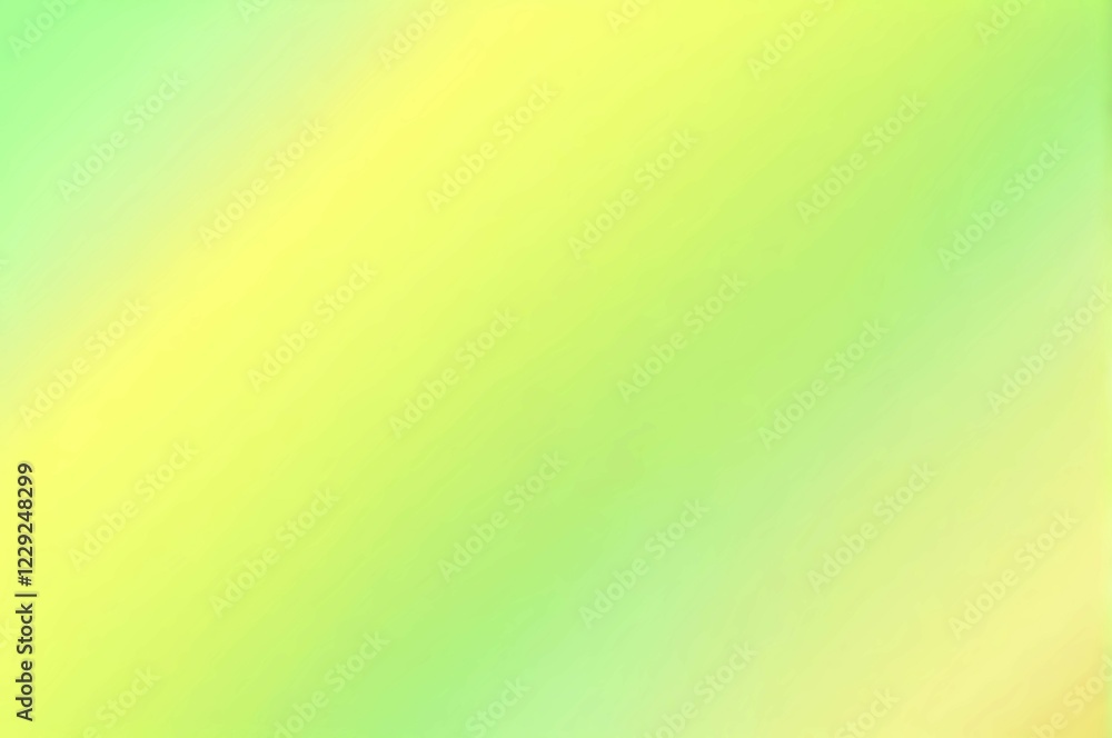 Aufkleber diagonal gradient with green and yellow colors smoothly transitioning, ai generated
