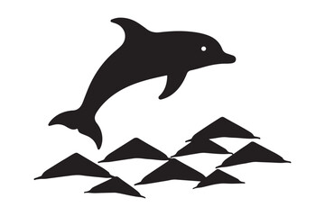 Majestic Dolphin Silhouette Mega Bundle
