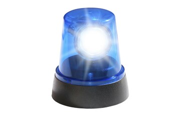 Fototapeta premium Blue light isolated