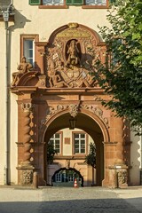 Baroque Upper Gate, Landgrave's Palace, Bad Homburg vor der Höhe, Hesse, Germany, Europe