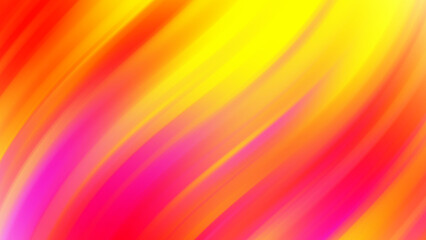 Yellow, Pink, Dark Red gradient Abstract colorful rainbow background with vibrant lines and a smooth wave pattern