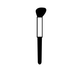 Make up brush icon illustrated in vector on white background