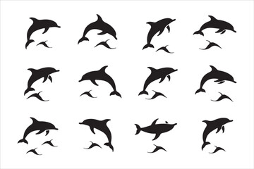 Majestic Dolphin Silhouette Mega
