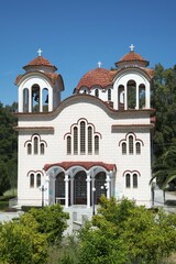 Obraz premium Orthodox Church, Mili, Argolis, Peloponnese, Mili, Greece, Europe