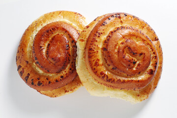 Sweet spiral buns