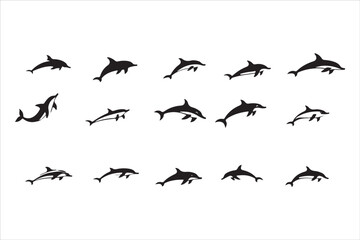 Majestic Dolphin Silhouette Mega
