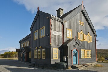 Hjerkinn railway station, Oppland district, Norway, Europe
