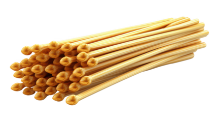Toothpicks isolated on transparent background