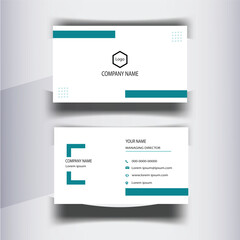 Simple design mockup  and business card