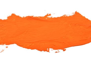 A shapeless strip of watercolor paint on a white background.