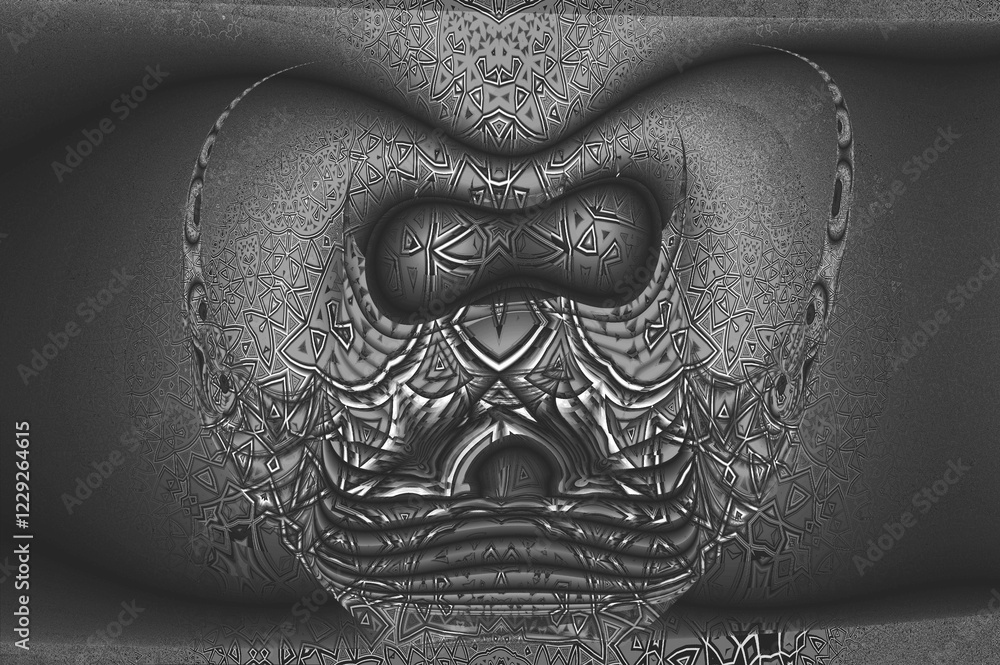 Poster fractal object