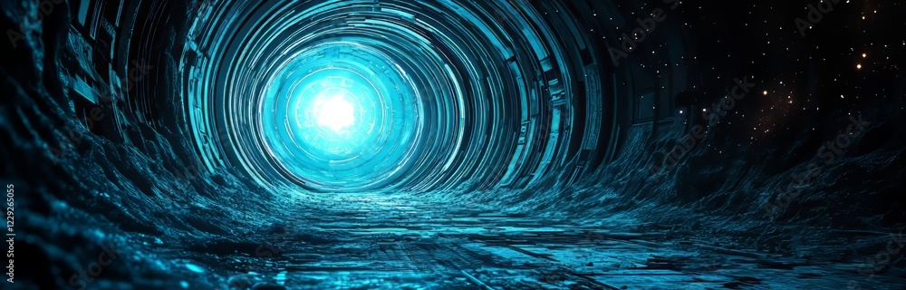Poster abstract circular speed backdrop. centric trajectory of star trails. dynamic starburst lines or rays