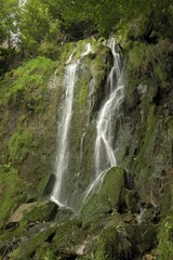 Königshütter waterfall, Elbingerrode, Harz, Saxony-Anhalt, Germany, Europe
