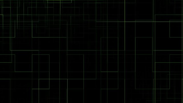 4k Digital Cyber lines. .Grid Background Backdrop Animation.