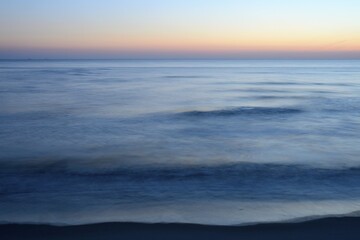 Sunset at the North Sea, Texel, North Holland, Netherlands