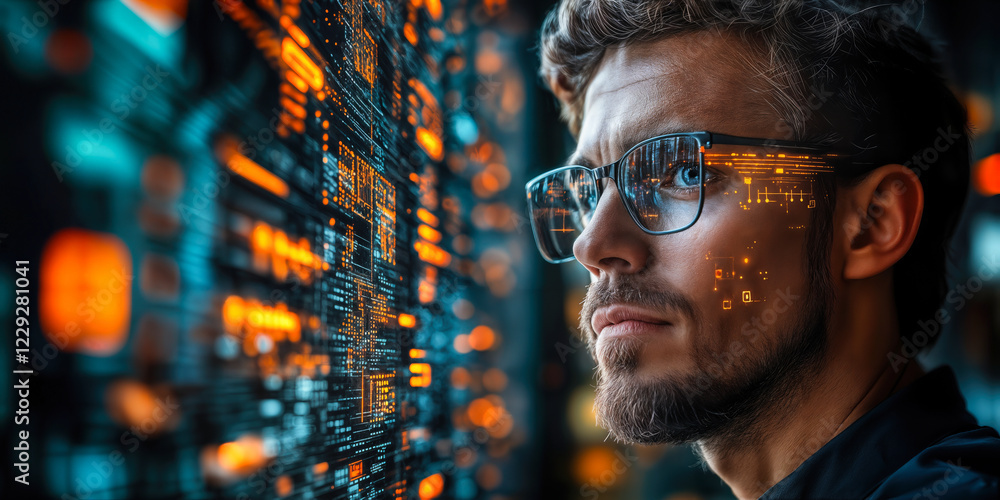 Poster ai-driven saas platform enhancing digital communication in business environments with scalable solut