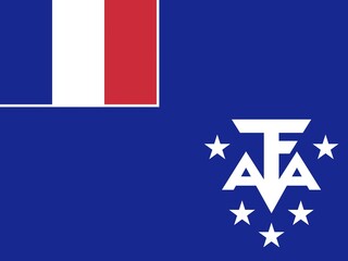 Official national flag of the French Southern Territories