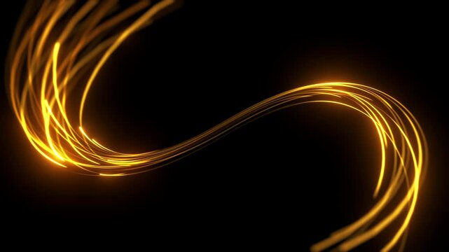 vibrant orange neon background vfx animation