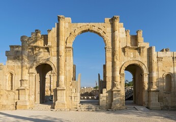 South Gate, Jerash, Jordan, Asia