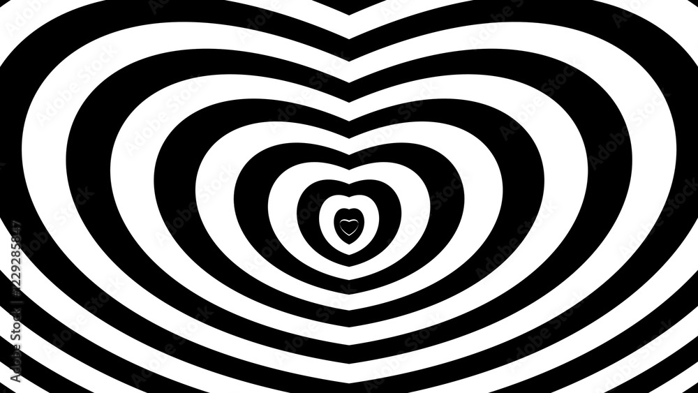 Poster black and white stripes. computer generated abstract background, 3d rendering backdrop