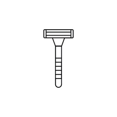 razor icon. Shaving razor. barber shop sign